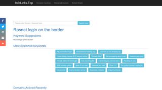 Rosnet login on the border Search - InfoLinks.Top