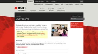Study rooms - RMIT University