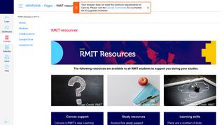 RMIT resources: Professional Practice