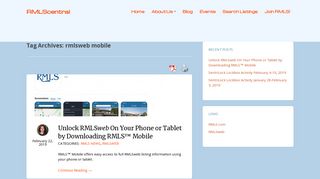 rmlsweb mobile | RMLScentral