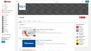 rmlsweb - YouTube