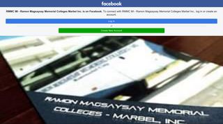 RMMC MI - Ramon Magsaysay Memorial Colleges Marbel Inc ...