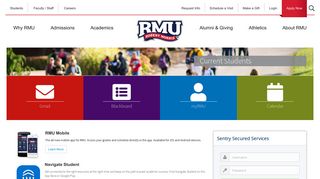 Current Students - Robert Morris University