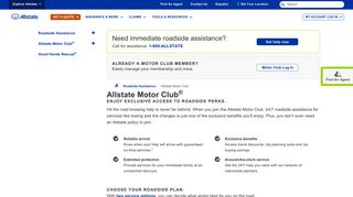 Motor Club | Allstate Insurance