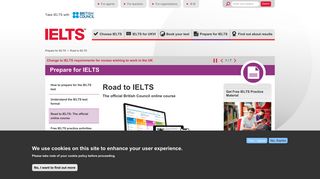 Road to IELTS - Take IELTS - British Council