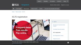 IELTS registration - British Council | Bangladesh