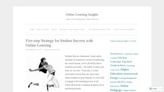 Five-step Strategy for Student Success with Online Learning | Online ...