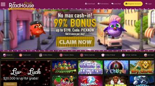 RoadHouse Reels - Reliable Online Casino