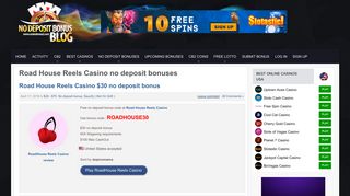 Road House Reels Casino no deposit bonus codes