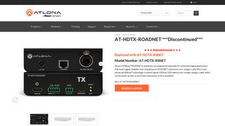 AT-HDTX-ROADNET ***Discontinued*** - Atlona® AV Solutions ...