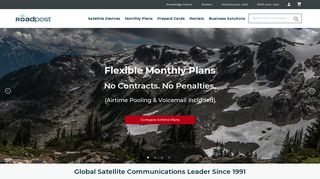 Roadpost: Satellite Phone - Iridium, Inmarsat, Satellite Phone Rental