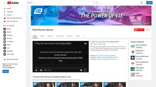 Road Runner Sports - YouTube