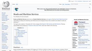 Roads and Maritime Services - Wikipedia