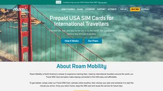 Roam Mobility: Prepaid SIM Cards for International Travellers