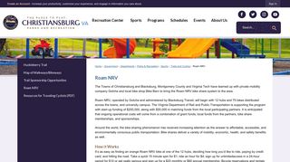 Roam NRV | Christiansburg, VA - Official Website