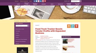 Food Truck Tracker Boosts Vendor Profits with Expanded Business ...