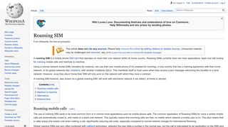 Roaming SIM - Wikipedia