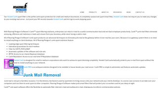 Roaring Penguin Software's Spam Email Filters for Small and Medium ...