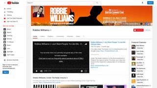 Robbie Williams - YouTube