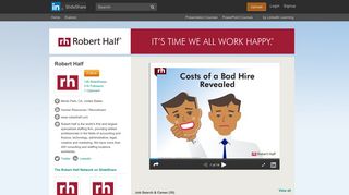 Robert Half presentations channel - SlideShare