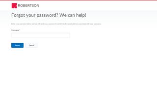 Forgot your password? We can help! - Robertson College