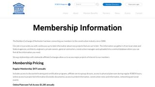 Membership Pricing - Robex