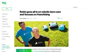 Robin goes all in on robotic lawn care and focuses on franchising ...