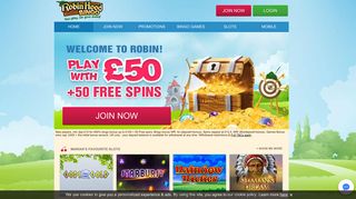 Robin Hood Bingo | Play at the UK's #1 Online Bingo Site