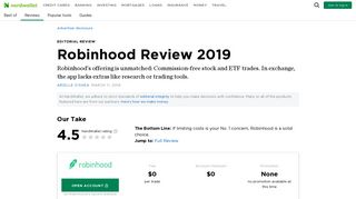 Robinhood Review 2019 - NerdWallet