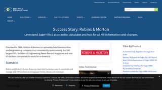 Robins & Morton - Delphia Consulting LLC