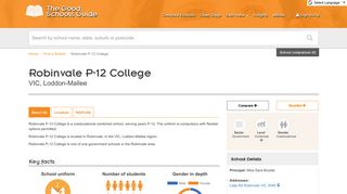 Robinvale P-12 College | Good Schools Guide