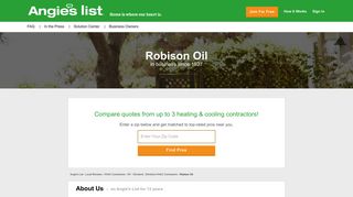 Robison Oil Reviews - Elmsford, NY | Angie's List