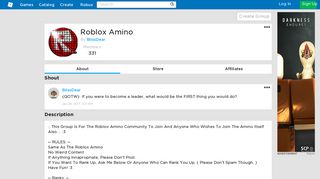 Roblox Amino - Roblox