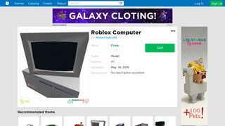 Roblox Computer - Roblox