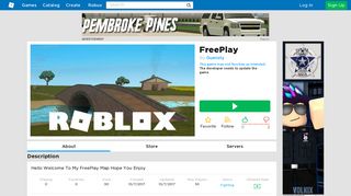 FreePlay - Roblox