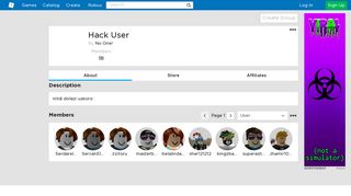 Hack User - Roblox
