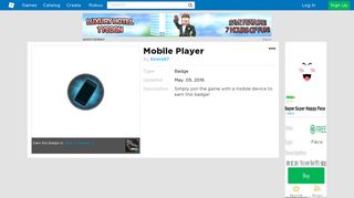 Mobile Player - Roblox