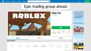 Sign-Up - Roblox