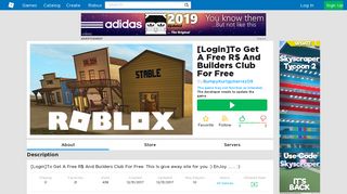 [Login]To Get A Free R$ And Builders Club For Free - Roblox