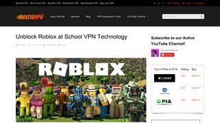 Unblock Roblox at School VPN Technology - Best 10 VPN Reviews
