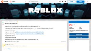 Robloxlabs websites? : roblox - Reddit