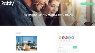 login - The Robly Email Marketing Blog - Robly Support