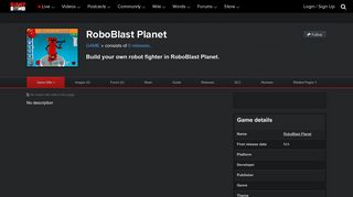 RoboBlast Planet (Game) - Giant Bomb