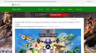 Robocraft Infinity Coming Exclusively to Xbox One and Windows 10 in ...