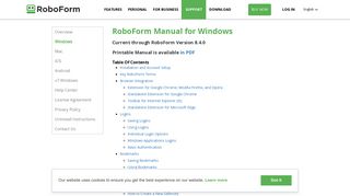 RoboForm Manual