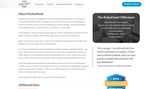 About - RoboHead® | Project Management Software for Marketing ...