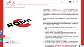 ROBOTC for VEX Robotics 4.x (VEX EDR & VEX IQ) - VEX Robotics