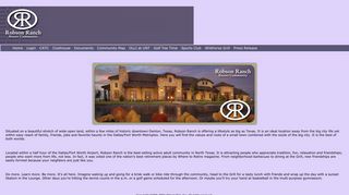 Robson Ranch HOA - Home Page