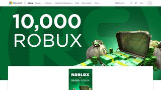 Buy 10,000 Robux for Xbox - Microsoft Store
