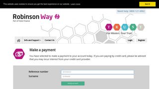 Card Payment - robway.co.uk